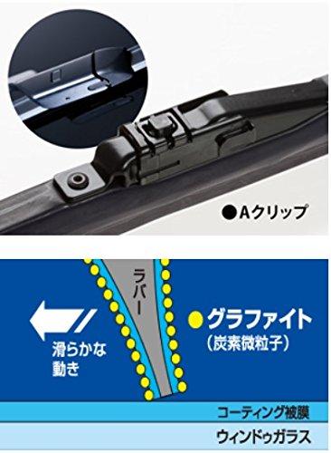 NWB (N Double B) Graphite Aero Slim Snow Wipers, 400mm, AS40W
