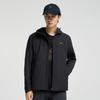 Outdoor sports jacket with men's fleece warm hooded casual simple versatile jacket