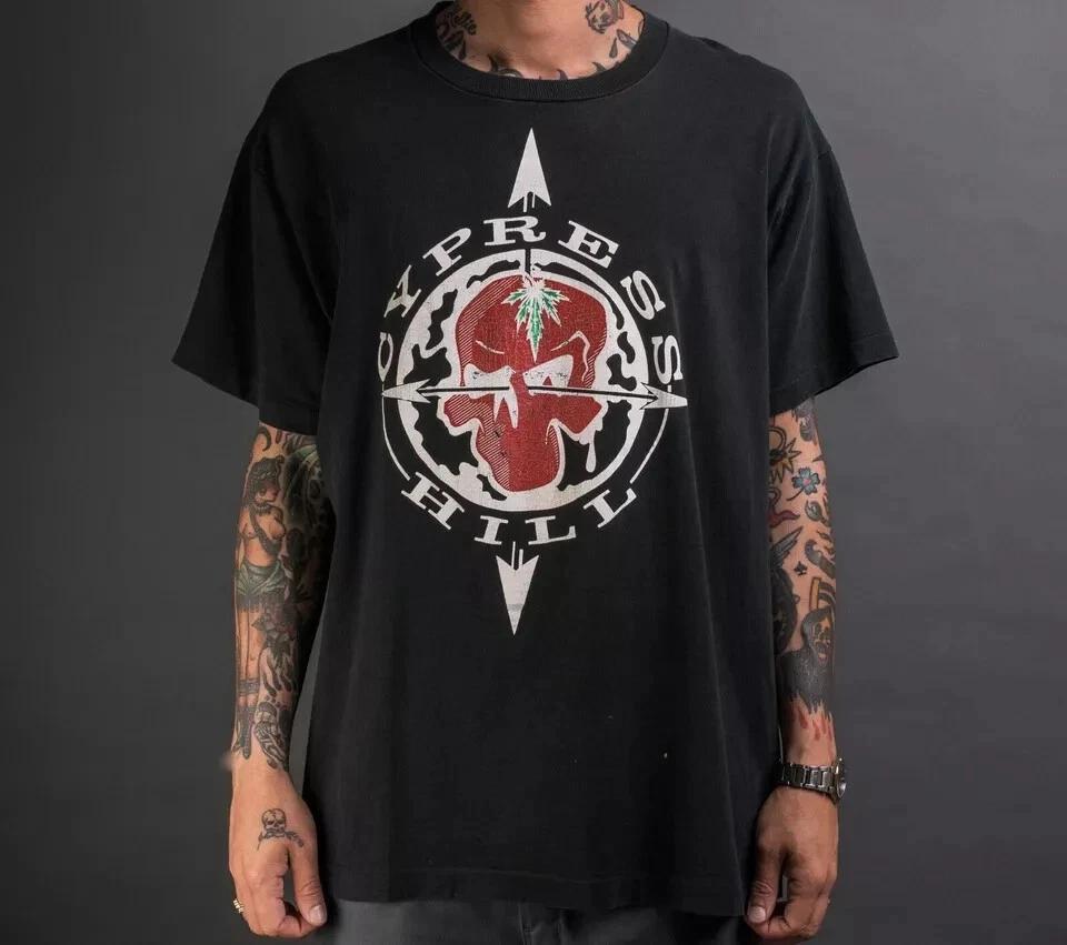 

90’s Cypress Hill 100% Cotton T-shirt Mens Tees Top cotton unisex graphic printed 4XL