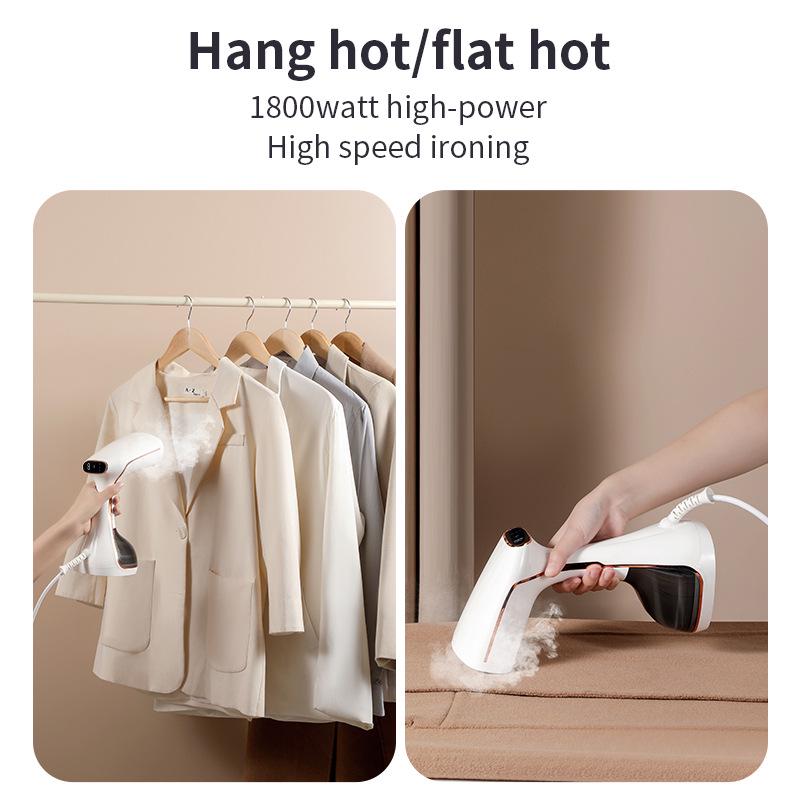Handheld Touch Screen Garment Steamer: High-Power, Compact Vertical Iron