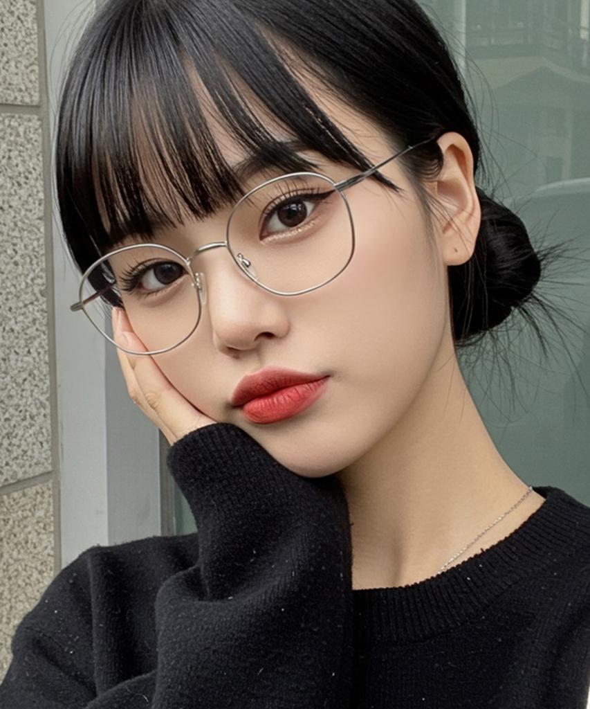 Geullaseuuseu Beta Titanium Eyeglass Frame H1522