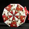 10 PCS/Lot Triangle Shape Wedding Party Favor Boxes Creative Chocolate Candy Storage Packaging Boxes Cake-shaped Sugar Boxes