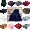 Plush Blanket With Lightweight Design For Living Room Decor