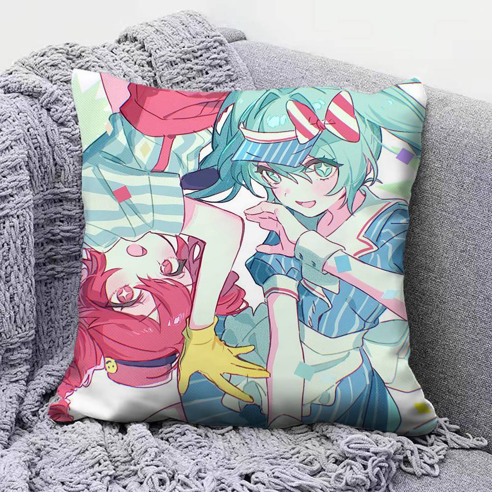 Mesmerizer Teto and Miku Home Sofa Cushion Covers and Aecorative Custom Pillow Covers
