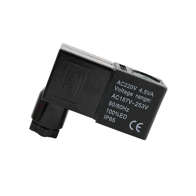 3V4V Solenoid Valve: AC220V Coil, 4V210-08, 4V310, 4V410 Pure Copper with DC24V/12V Light