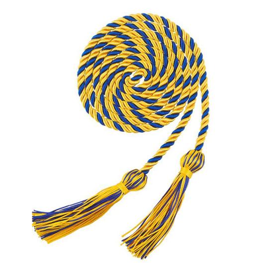 Maturitní šňůry se střapcem 67 palců Národní vyznamenání Pletené šňůry pro vysokoškolské absolventy Bakalář Mistr Doktor Maturitní ceremonie