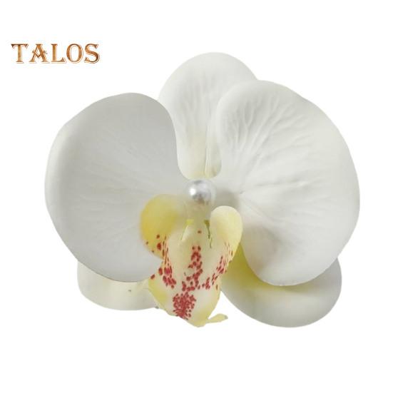 

Женская заколка для волос 3D Цветочный декор с сильным захватом Шпилька для волос для фотосессии Цветочная укладка Шпилька для волос Аксессуары для волос белый