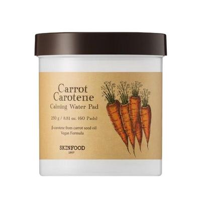 Carrot Carotene Calming Water Pad Soothing Toner Pads 60 Sheets