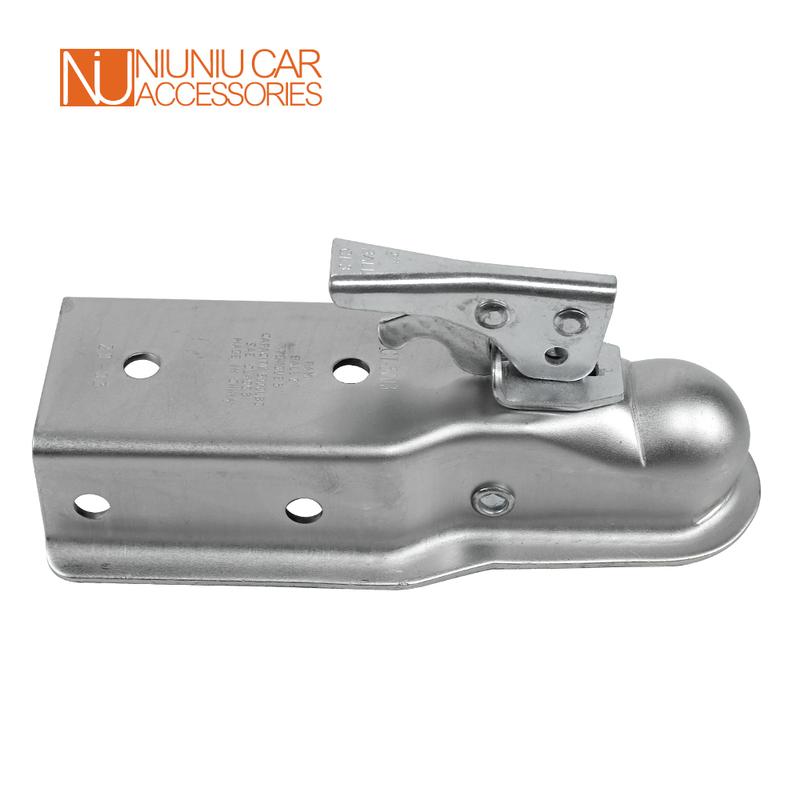2 X 3 Inch 5000 Lbs Trailer Coupler Hitch Ball Coupling Straight Tongue RV Parts Camper Caravan Accessories