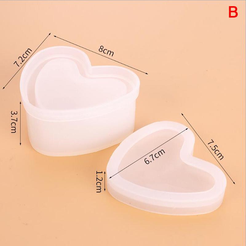 Silikonform Container Epoxidharz Form Diy Schmuck Aufbewahrungsbox Herstellung Handwerk