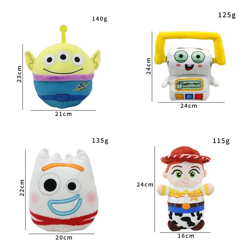 Cartoon Toy Story Plush Toy With Pp Cotton Filling For Kids And Teens