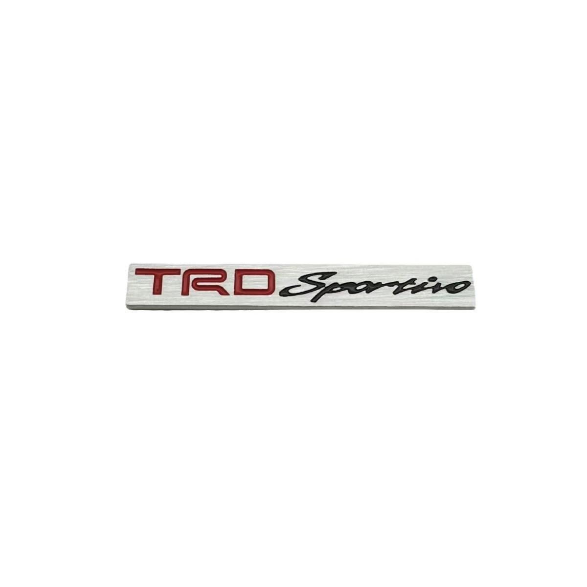 Aluminum Alloy 3D Car Body Sticker for Rear Trunk - Infinite MUGEN TRD Logo