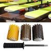 Brushes Ski Brush Set Rotating Kit Board Waxing Electric with Axle Shaft Handle