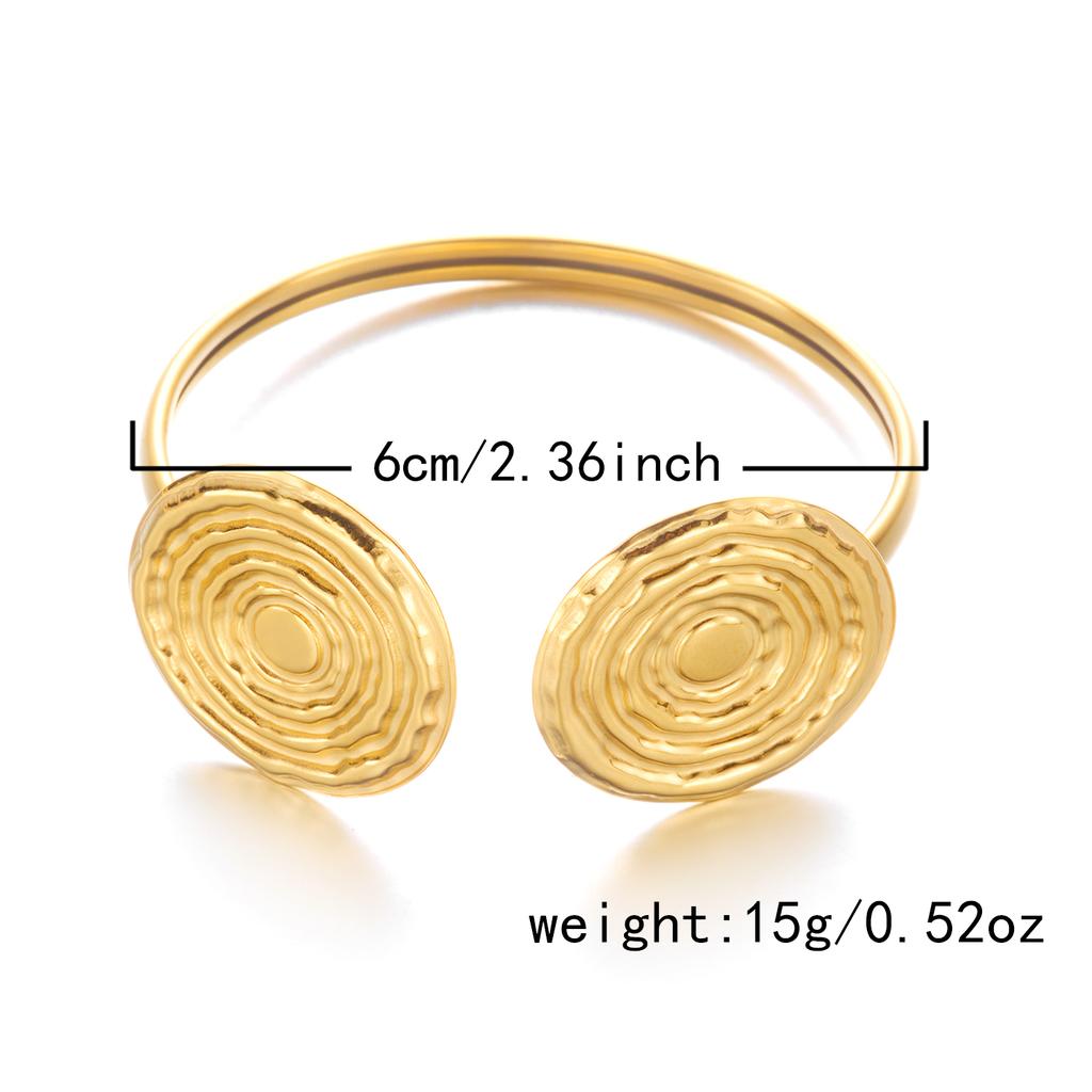Women's Dainty Spiral Stainless Steel Cuff Bracelets Multilayer Shell Starfish Open Bangle Summer Beach Jewelry Gift