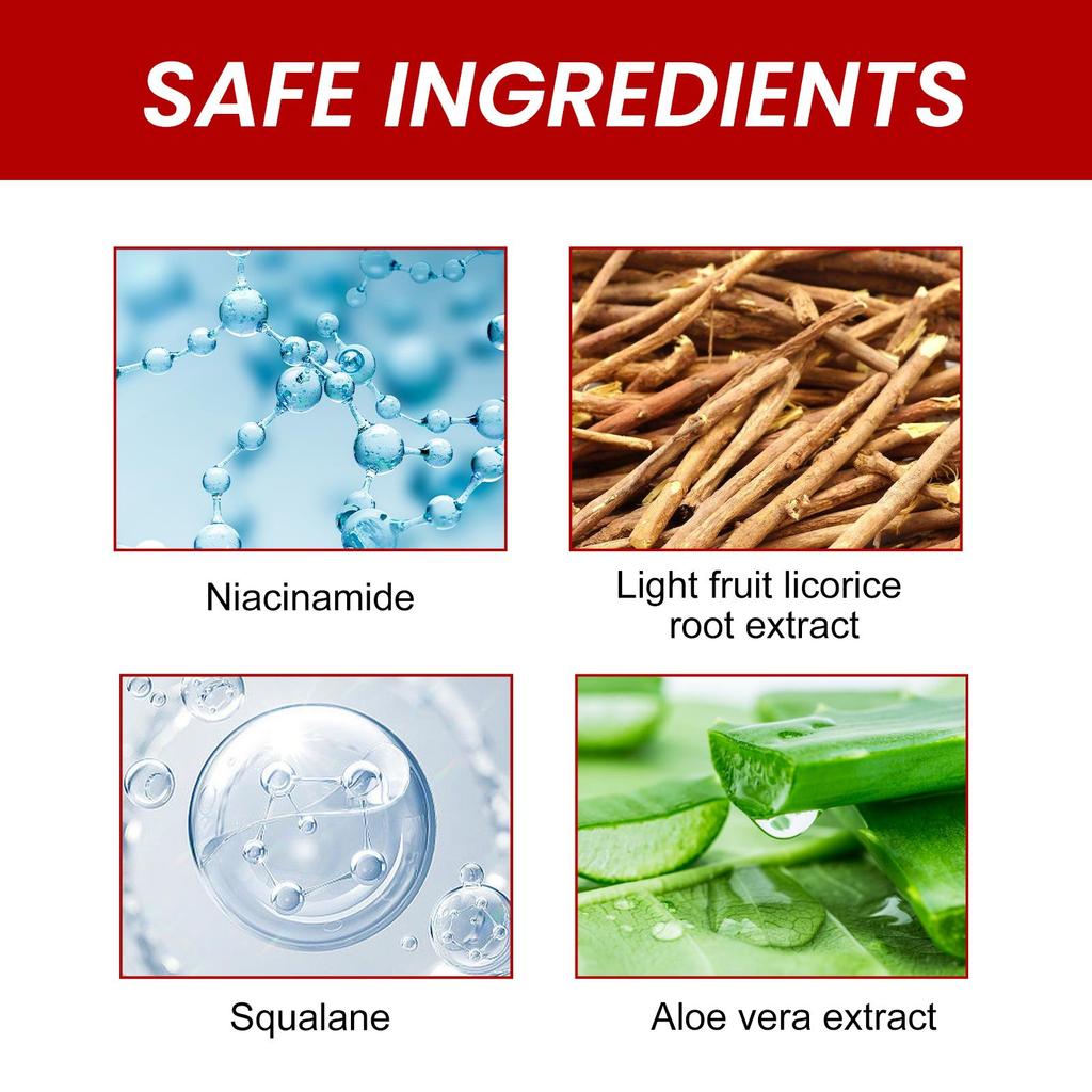 OUHOE Facial Care Cream, fades dark spots, hydrates and moisturizes, nourishes and repairs skin, brightens and whitens. Suitable for facial use, 20g.