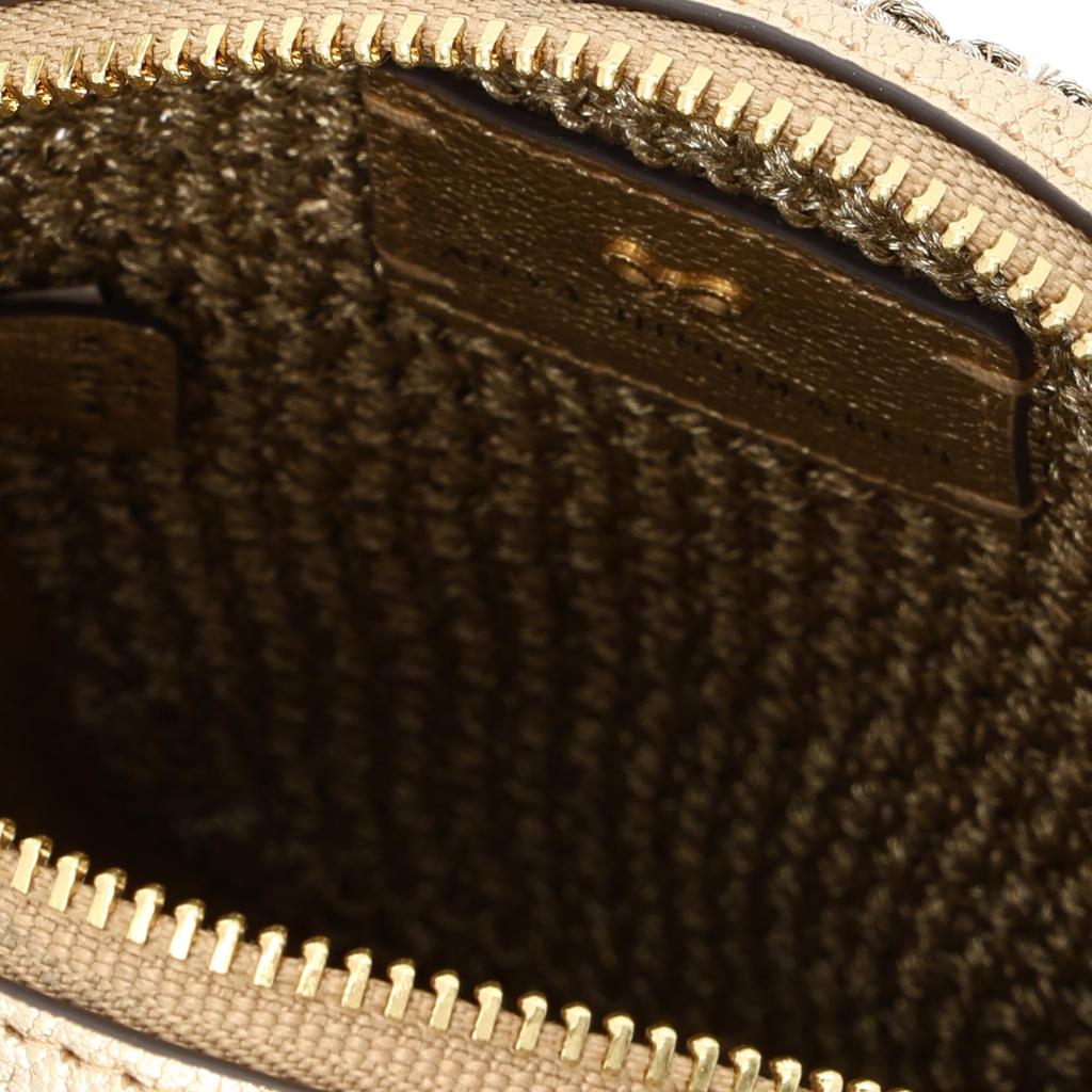 Shoulder Bag Essentials Cross Body in Metallic Lurex with Capra Gold [Anya Hindmarch] Women's [Item]