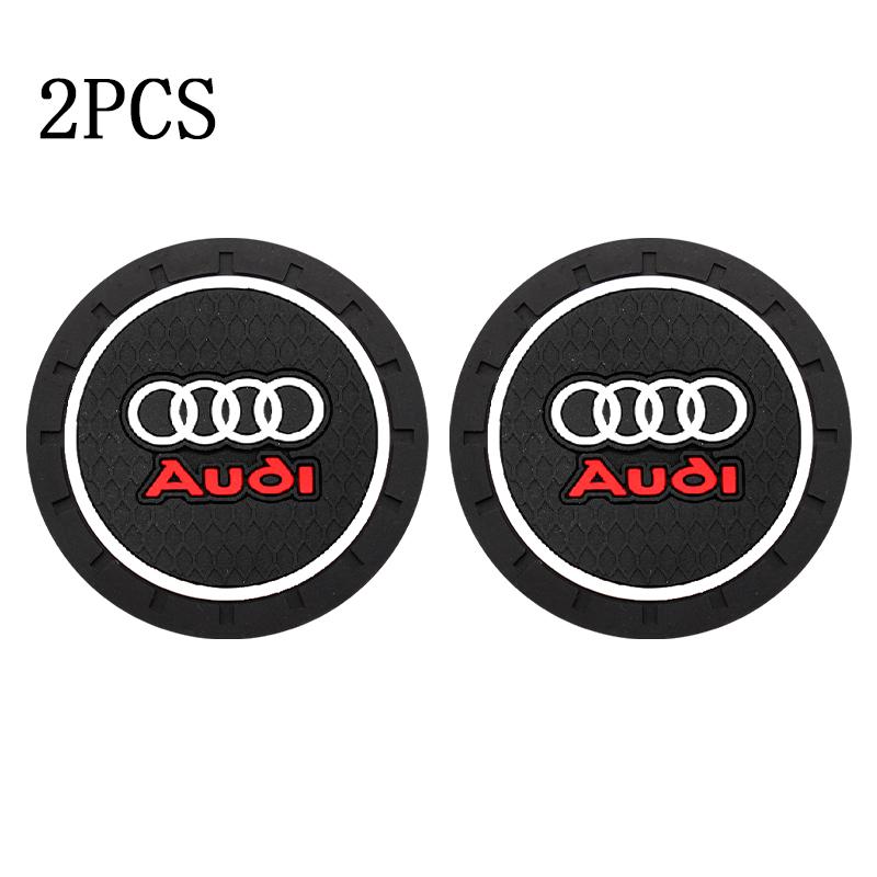 Sline S line Auto Interiér Držák na nápoje Protiskluzová podložka Silikonové podtácky Pro zbts2 A1 A3 A4 A5 A6 A7 A8 B8 Q2 Q3 Q5 Q7 Q8 TT Příslušenství