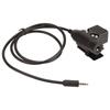 U94 PTT Adapter Professional Highly Flexible PTT Headset Adapter for 3.5mm Sound Interface Cell