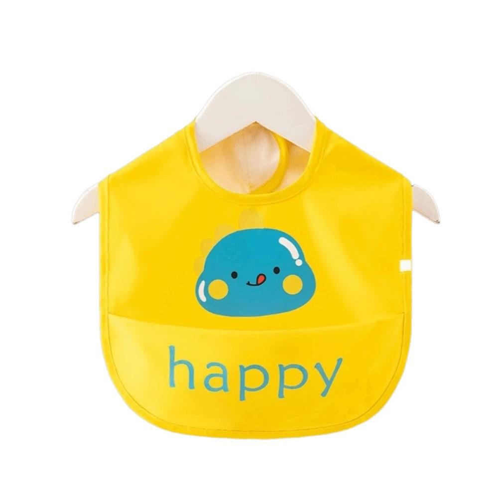 Adjustable Toddlers Feeding Apron Waterproof Baby Apron Practical Baby Feeding Bib  Mealtime