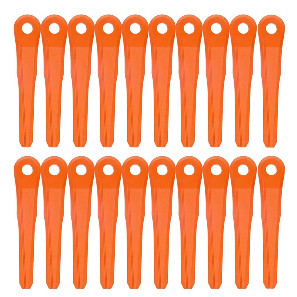 20Pcs Plastic Replacement Blades Colorful Plastic Lawn Mower Blades For  Polycut 6-2, 28-2, 48-2, 6-3, 7-3, 27-3, 47-3, Replaces