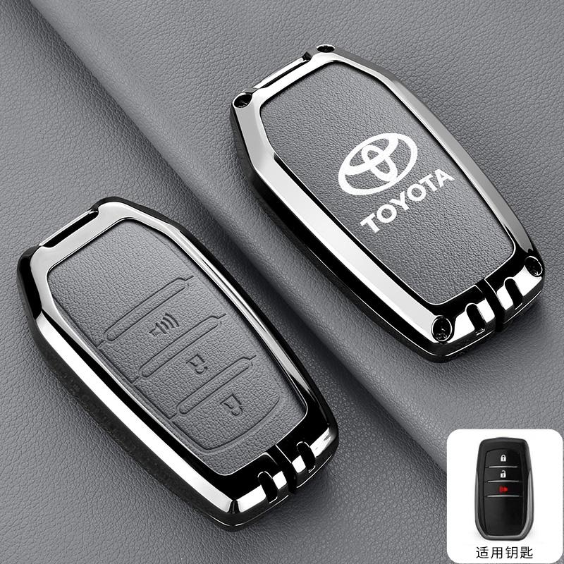 XBWF1 For Toyota Tacoma Fortuner Corolla Venza Grand Highlander RAV4 XSE Prime Land Cruiser Hilux 3/4Button New Car Key Case Cover Bag