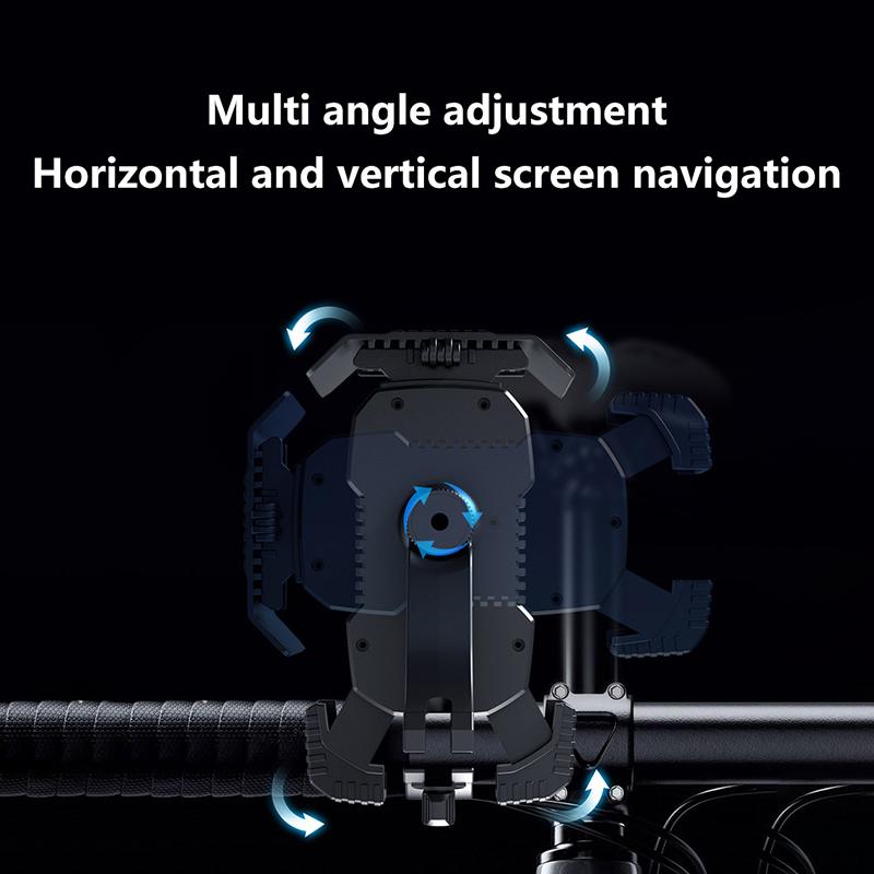 Bicycle Phone Holder Motorcycle Bike Handlebar Rear-View Mirror Phone Case For Iphone Android Bike Motorbike Phone Stand Mount