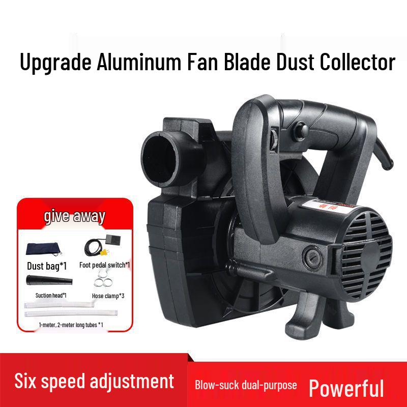 High-Power Industrial Vacuum Cleaner & Dust Collector for Woodworking and Grinding