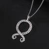 Nordic Octopus Squid Pendant Viking Runes Troll Cross Necklace Swedish Folklore Protection Amulet Jewelry