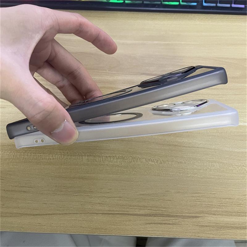 Magnetische Hülle für Realme GT 6 T GT Neo 6 SE Silikon Klar Für MagSafe Abdeckung Für Realme GT6 Neo 6 6SE 5G Kamera Schutz Hülle