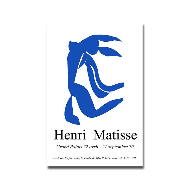Henri Matisse Vintage Poster Abstract Line Art Print Mid Century Canvas Painting Modern Wall Picture For Living Room Home Decor