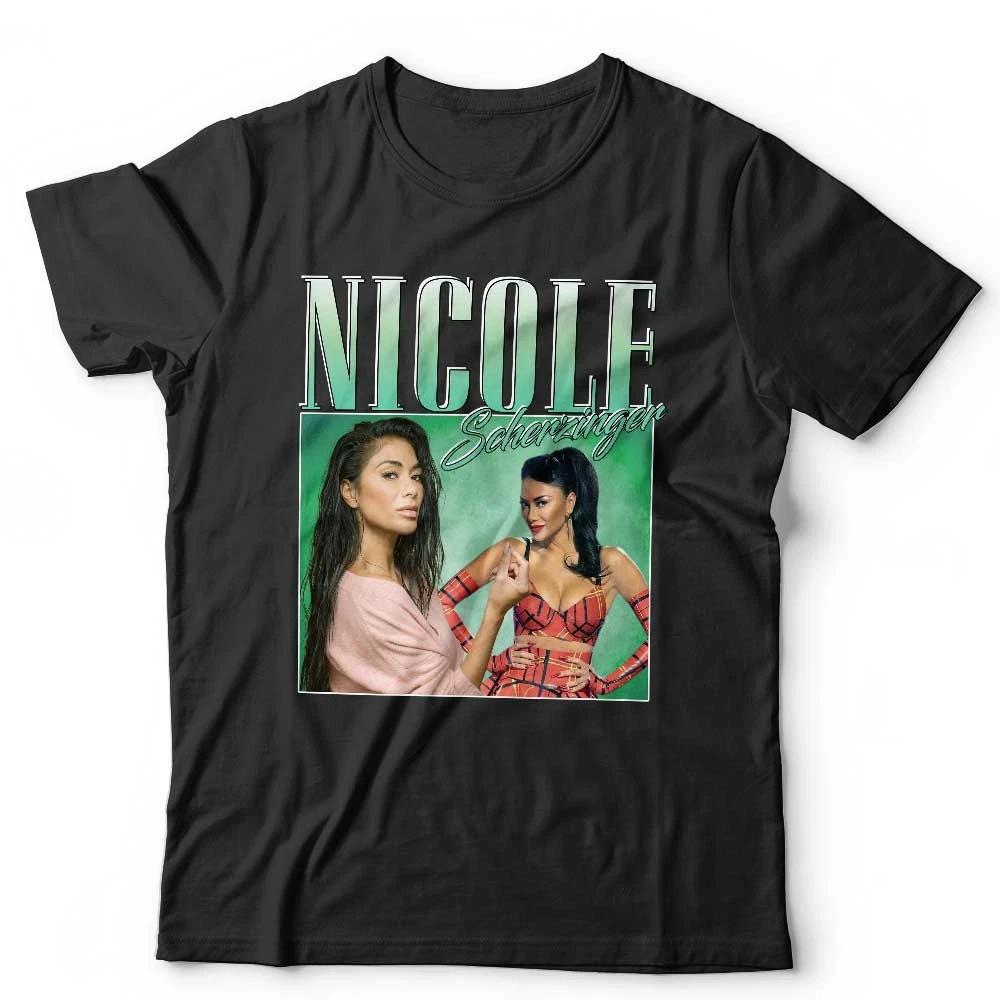 Nicole Scherzinger T-Shirt Vintage Style Pop Star Tee Music Fan Unisex & Kids L