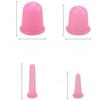 Zestaw do masażu twarzy bańkami silikonowymi