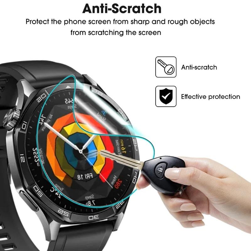 1-10PCS Screen Protectors For Huawei Watch GT5 41mm 46mm HD Clear Soft TPU Hydrogel Film Anti-scratch Protective Cover Watch GT4