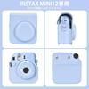 HIYQIN Instax Mini 12 Case, Fujifilm Instax Mini 12 Case with 28-Photo Album, 2-Piece Set, Instax Mini 12 Camera Case with Shoulder Strap, PU Leather