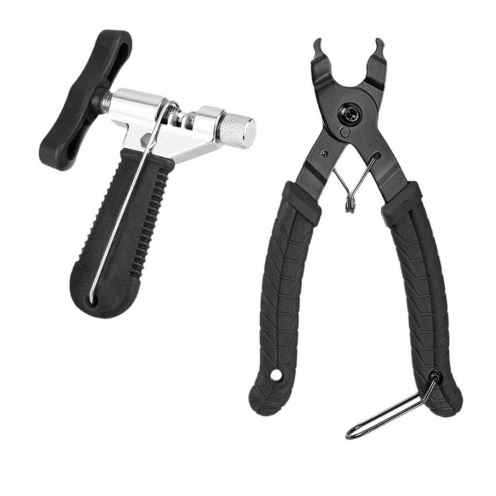 Mountain Bike Chain Tool Set: Caliper, Breaker, and Magic Buckle Pliers