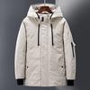 Winter Hooded Down Jacket Men's Short Warm Casual Couple Top Winter Coat