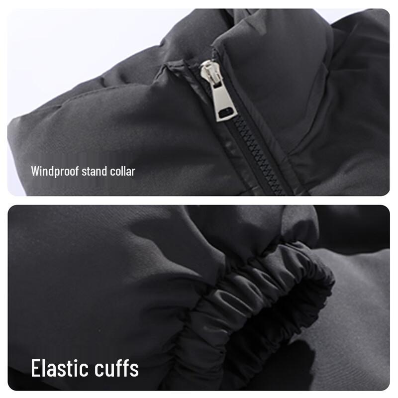 Hodo Men's Stand Collar Padded Winter Jacket