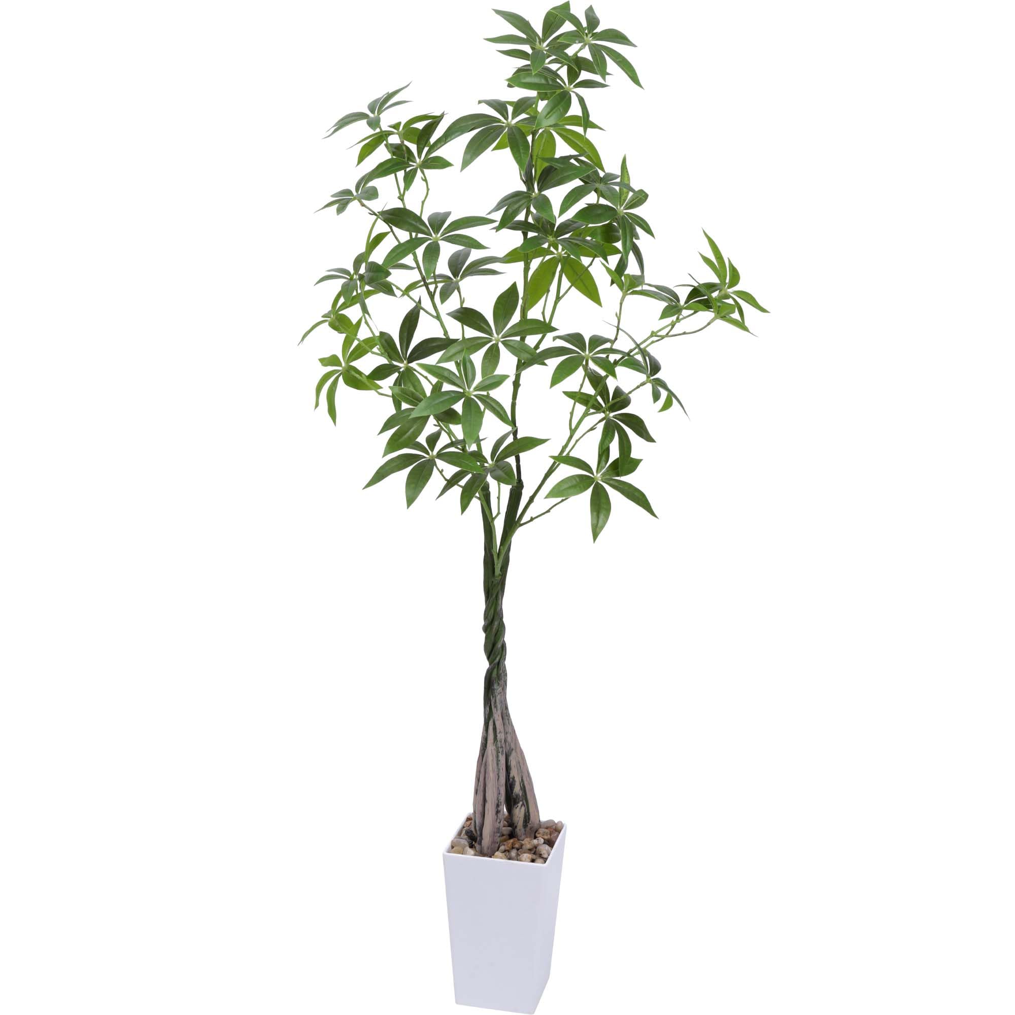 

Поддельное искусственное декоративное искусственное дерево 112 см воздуха не нужно стильной зелени, комнатное растение, дерево, цветок, Пахира, высокое, счастье, зелёный