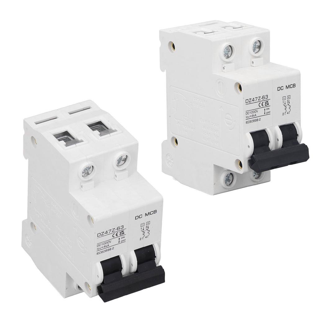 DC-Leistungsschalter Überlastschutz Magnetsystem PV-Leistungsschalter 2P 1000V 40A