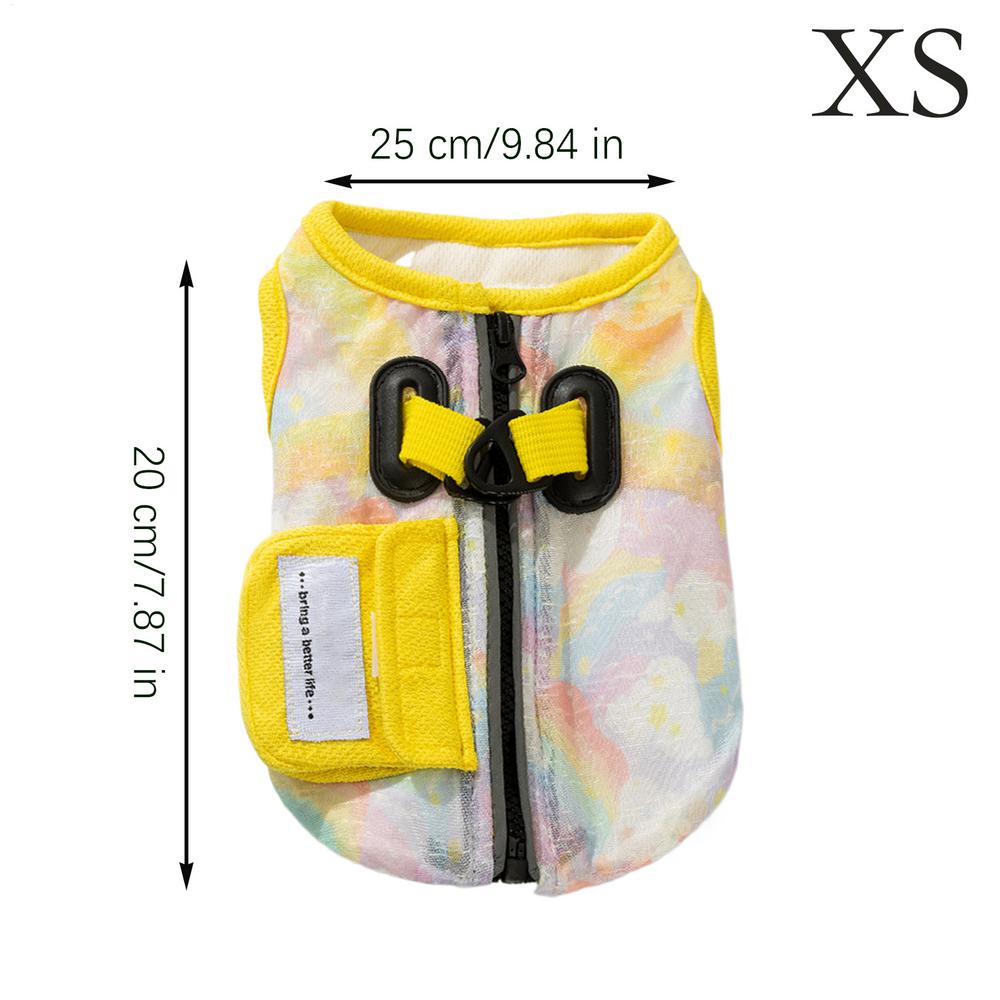 

Pet Cooling Vest Dog Clothes Breathable Soft Clothing Summer Casual Shirts Small Medium Large Dogs Puppy Outdoor Pets Clothing