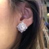 French Exquisite Earrings, Slightly Inlaid Kaleidoscope Temperament Stud Earrings For Women, Light Luxury And Versatile Foreign Style Earrings