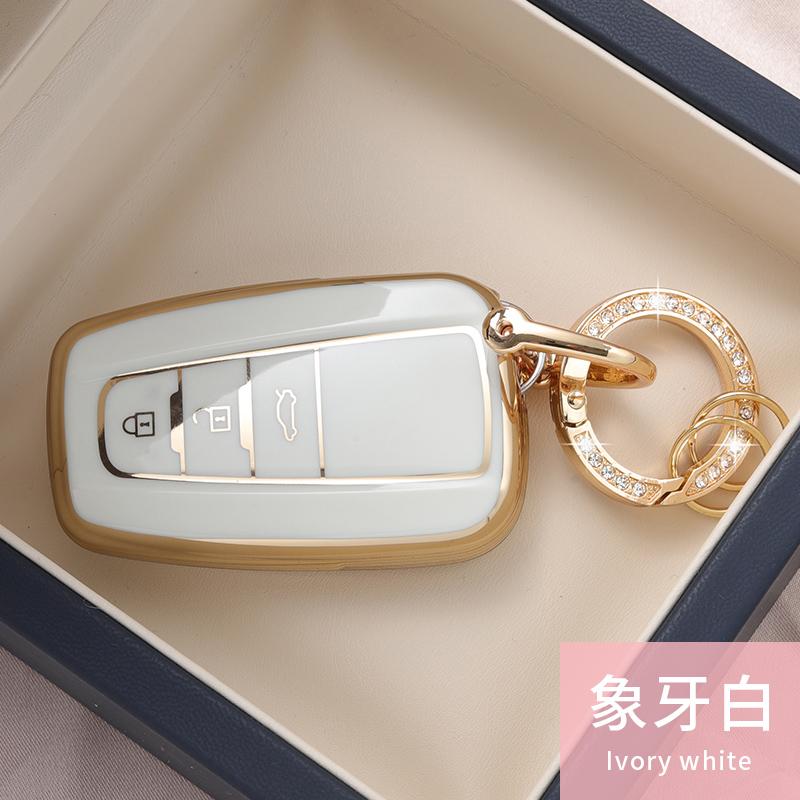 New Tpu Car Key Case Cover Protect Shell Bag For Toyota Prius Camry Corolla Chr C-Hr Rav4 Altis Land Cruiser Prado Accessories