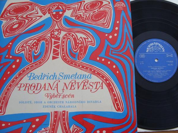 

LP Record BEDICH SMETANA ZDENK CHALABALA Prodan Nevsta 11168336 Supraphon 1981 Japan Classical Used