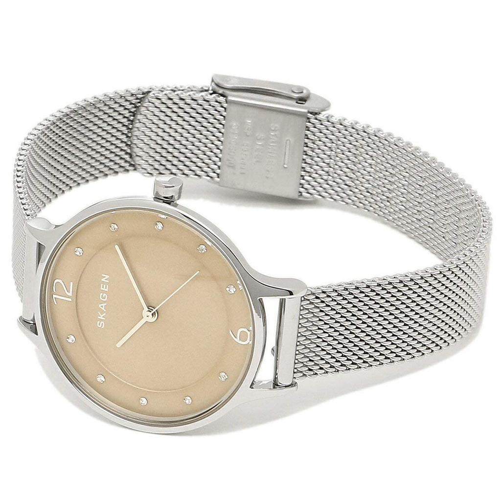 Skagen Women's Watch, SKW2649, Silver/Beige [Parallel Import]