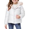 Kids' Ear Pocket Coat - Solid Color Short Cotton Jacket