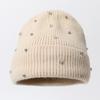 Casual Skullies Cap Keep Warm Pullover Yarn Hat Outdoor Warm Bonnet Beaanies  Autumn Winter