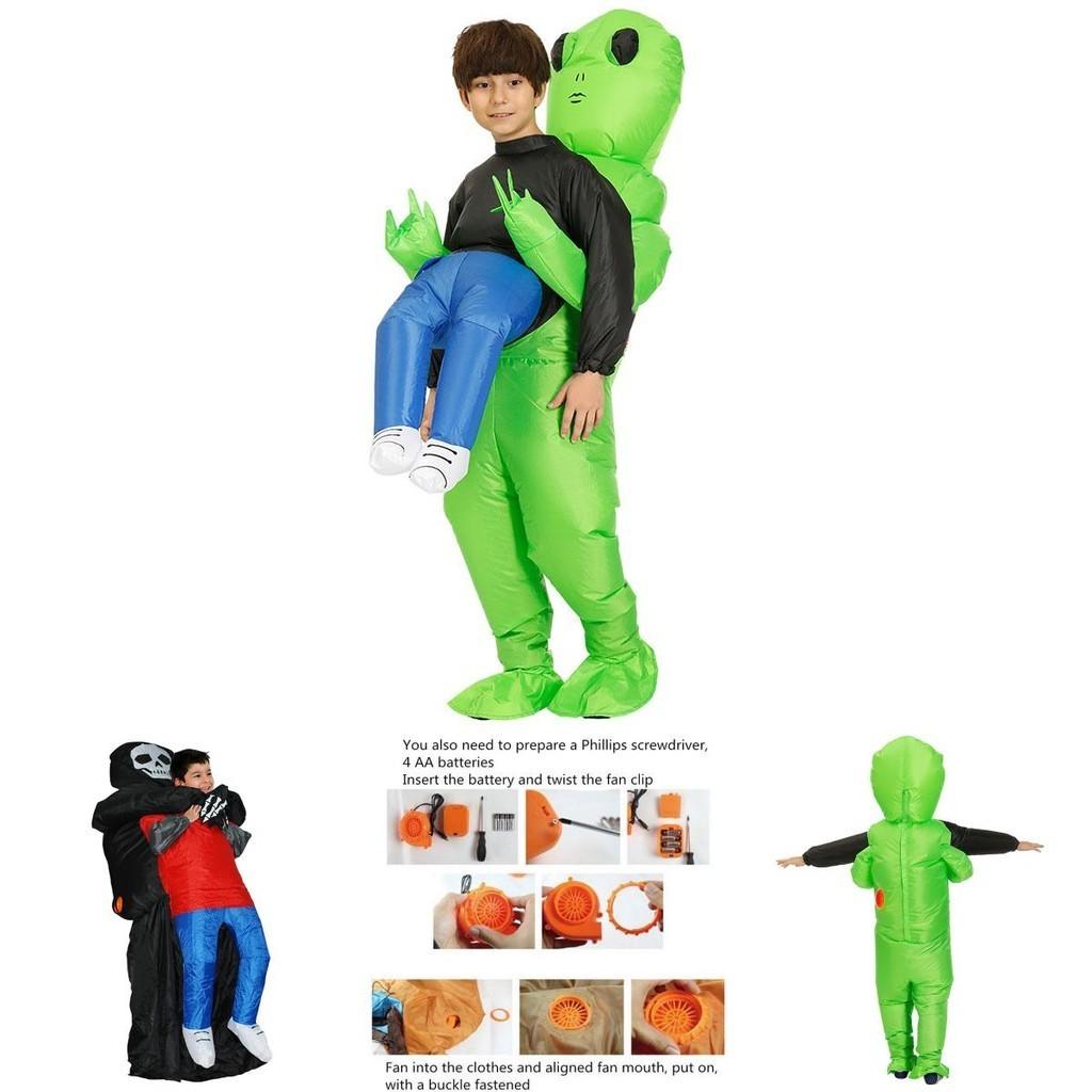 Fantastic Waterproof Inflatable Et Cosplay Costume For Adults And Kids