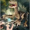 2.4G Wireless Five-Way Remote Control Large Dinosaur Simulation Rechargeable Wireless RC Velociraptor