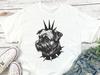 Punk Brussels Griffon Mohawk Shirt - Alternative Griffon Mom Dad Gift Tee, Punk Rock Griffon with Spiked Collar T-Shirt