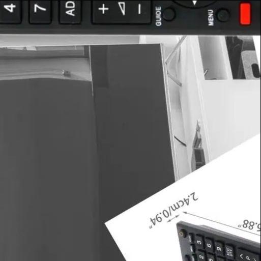 Universal Black Remote Control For Toshiba CT-90326 CT-90380 CT-90336 CT-90351 RCTV Replacement